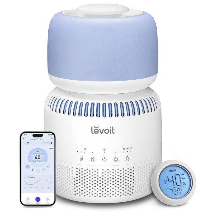 Humidificateur - LEVOIT - Sprout - Evaporative - White Humidificateur - LEVOIT - Sprout - Evaporative - White