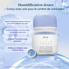 Humidificateur - LEVOIT - Sprout - Evaporative - White