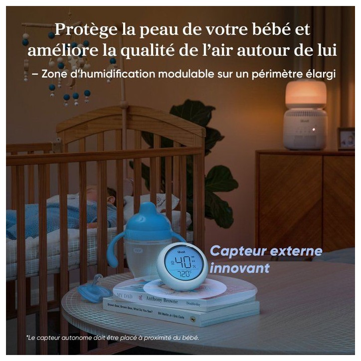 Humidificateur - LEVOIT - Sprout - Evaporative - White Humidificateur - LEVOIT - Sprout - Evaporative - White