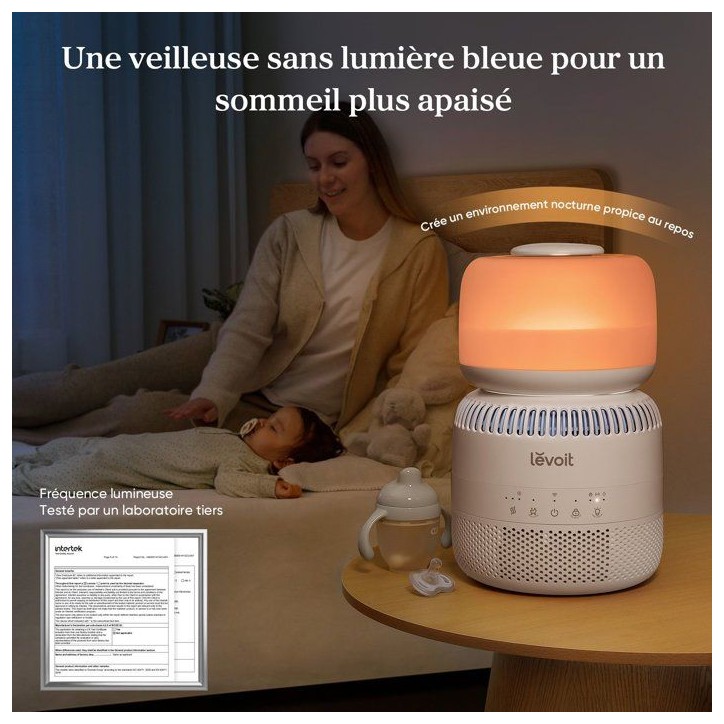 Humidificateur - LEVOIT - Sprout - Evaporative - White Humidificateur - LEVOIT - Sprout - Evaporative - White