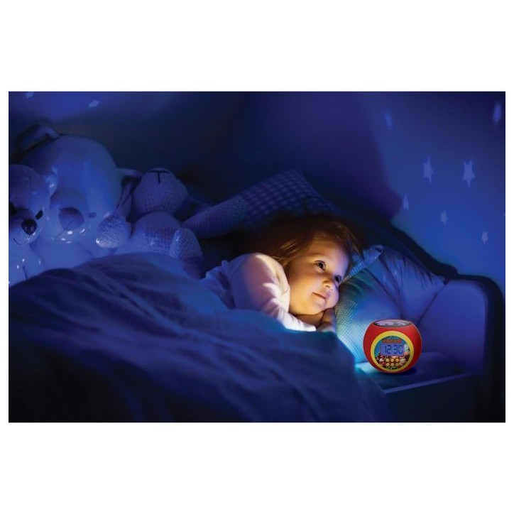 Lexibook - Réveil-projecteur Donkey Kong - Fonction Alarme et répétition Snooz - Veilleuse avec minuterie - Ecran LCD - Piles Lexibook - Réveil-projecteur Donkey Kong - Fonction Alarme et répétition Snooz - Veilleuse avec minuterie - Ecran LCD - Piles