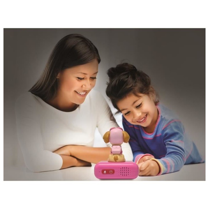 LEXIBOOK - Réveil veilleuse Pat' Patrouille - Sons et mélodies, écran LCD rétro-éclairé et lumineux - Rose LEXIBOOK - Réveil veilleuse Pat' Patrouille - Sons et mélodies, écran LCD rétro-éclairé et lumineux - Rose