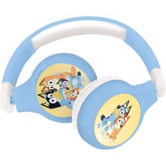 LEXIBOOK - Casque 2 en 1 Bluetooth et Filaire confortable et pliable a