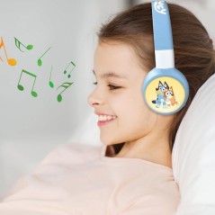 LEXIBOOK - Casque 2 en 1 Bluetooth et Filaire confortable et pliable a