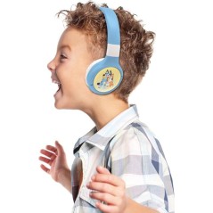 LEXIBOOK - Casque 2 en 1 Bluetooth et Filaire confortable et pliable a