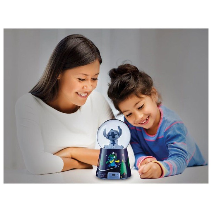 Enceinte Bluetooth - Lexibook - Disney Stitch - Boule a Neige Stitch - Bleu - Rechargeable USB-C - Design décoratif Enceinte Bluetooth - Lexibook - Disney Stitch - Boule a Neige Stitch - Bleu - Rechargeable USB-C - Design décoratif