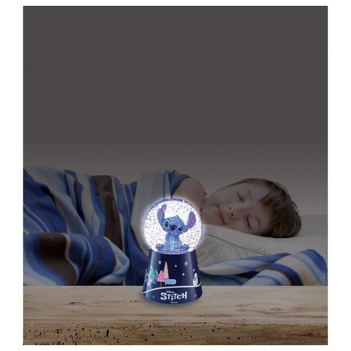 Enceinte Bluetooth - Lexibook - Disney Stitch - Boule a Neige Stitch - Bleu - Rechargeable USB-C - Design décoratif Enceinte Bluetooth - Lexibook - Disney Stitch - Boule a Neige Stitch - Bleu - Rechargeable USB-C - Design décoratif