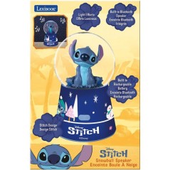 Enceinte Bluetooth - Lexibook - Disney Stitch - Boule a Neige Stitch -