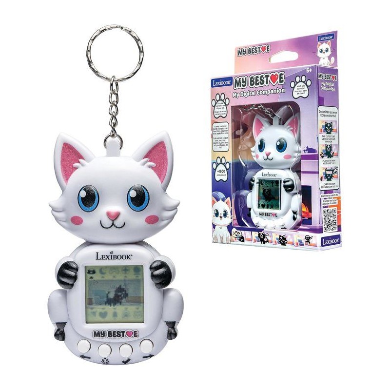 Console Compagnon Animal virtuel My Best-E - Chat - Lexibook - Plus de