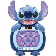 Jeu a pousser Stitch - Lexibook - Fast Push - Disney Stitch - Bleu - 10 bulles antistress - 999 niveaux - 6 mode de jeu - Des 6