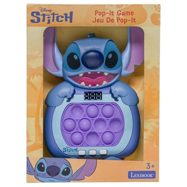 Jeu a pousser Stitch - Lexibook - Fast Push - Disney Stitch - Bleu - 10 bulles antistress - 999 niveaux - 6 mode de jeu - Des 6 Jeu a pousser Stitch - Lexibook - Fast Push - Disney Stitch - Bleu - 10 bulles antistress - 999 niveaux - 6 mode de jeu - Des 6