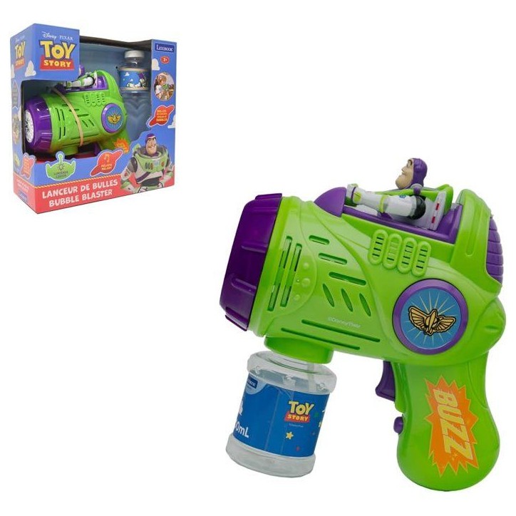 Pistolet a eau - Bulles - Lexibook - Toy Story - Effets sonores et lumineux - Bulles de savon - Des 3 ans Pistolet a eau - Bulles - Lexibook - Toy Story - Effets sonores et lumineux - Bulles de savon - Des 3 ans