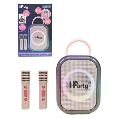 Karaoké Bluetooth Stitch - LEXIBOOK - 2 Microphones sans FiL - Batter