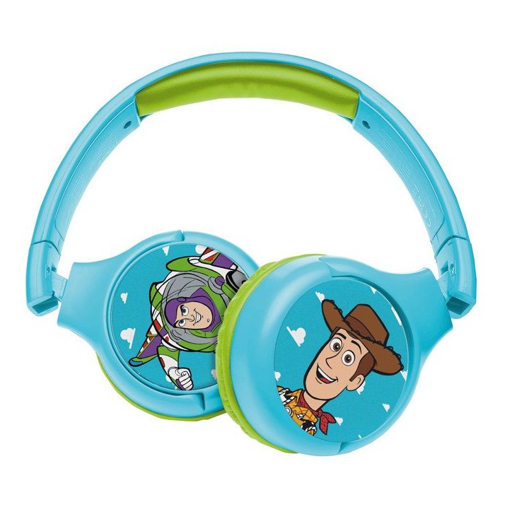 LEXIBOOK - Casque 2 en 1 Bluetooth et Filaire confortable et pliable avec limitation de son - Toy Story LEXIBOOK - Casque 2 en 1 Bluetooth et Filaire confortable et pliable avec limitation de son - Toy Story