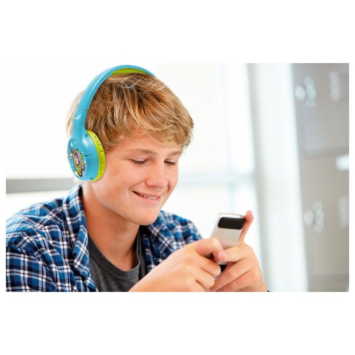 LEXIBOOK - Casque 2 en 1 Bluetooth et Filaire confortable et pliable avec limitation de son - Toy Story LEXIBOOK - Casque 2 en 1 Bluetooth et Filaire confortable et pliable avec limitation de son - Toy Story