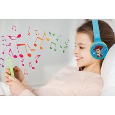 LEXIBOOK - Casque 2 en 1 Bluetooth et Filaire confortable et pliable a