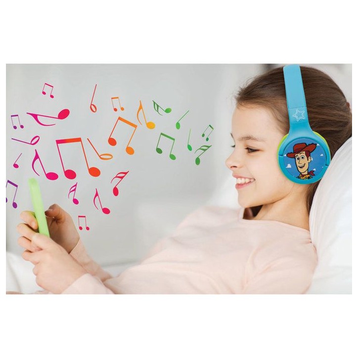 LEXIBOOK - Casque 2 en 1 Bluetooth et Filaire confortable et pliable avec limitation de son - Toy Story LEXIBOOK - Casque 2 en 1 Bluetooth et Filaire confortable et pliable avec limitation de son - Toy Story