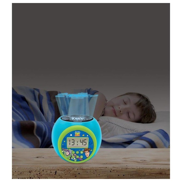 Lexibook - Réveil-projecteur Toy Story - Fonction Alarme et répétition Snooz - Veilleuse avec minuterie - Ecran LCD - Piles Lexibook - Réveil-projecteur Toy Story - Fonction Alarme et répétition Snooz - Veilleuse avec minuterie - Ecran LCD - Piles