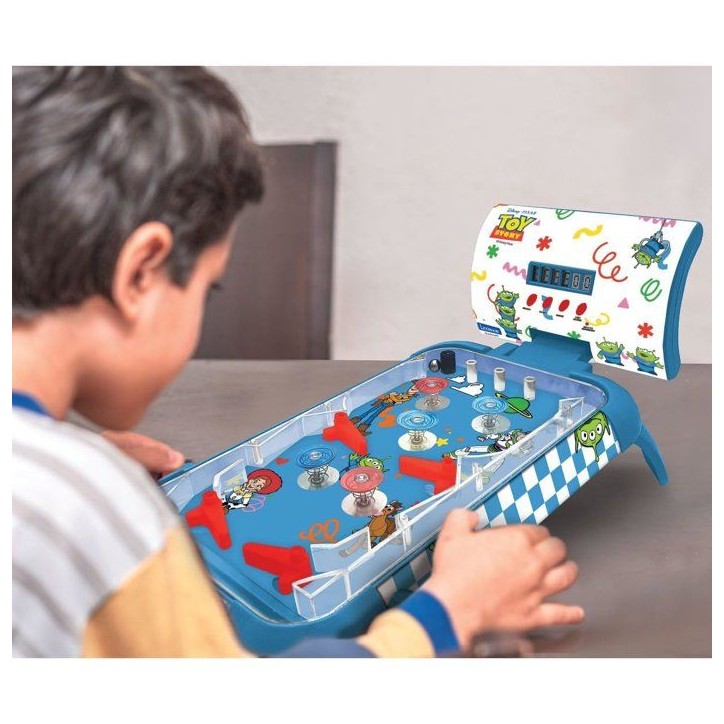 LEXIBOOK - Flipper électronique Toy Story - Sons, lumieres et affichage du score sur écran pour jouer seul ou défier vos amis LEXIBOOK - Flipper électronique Toy Story - Sons, lumieres et affichage du score sur écran pour jouer seul ou défier vos amis