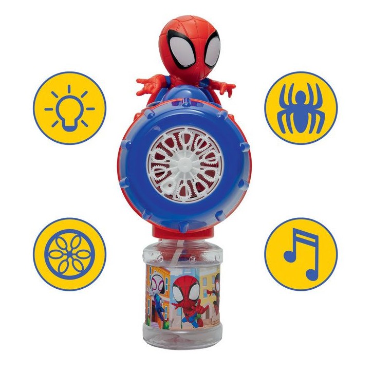 Pistolet a eau - Bulles - Lexibook - Spidey et ses Amis - Effets sonores et lumineux - Bulles de savon - Des 3 ans Pistolet a eau - Bulles - Lexibook - Spidey et ses Amis - Effets sonores et lumineux - Bulles de savon - Des 3 ans
