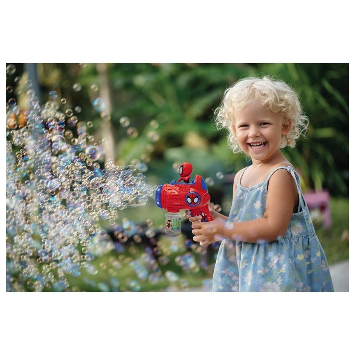 Pistolet a eau - Bulles - Lexibook - Spidey et ses Amis - Effets sonores et lumineux - Bulles de savon - Des 3 ans Pistolet a eau - Bulles - Lexibook - Spidey et ses Amis - Effets sonores et lumineux - Bulles de savon - Des 3 ans