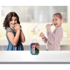 Karaoké Bluetooth La Reine des Neiges - LEXIBOOK - 2 Microphones - Ba
