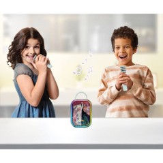 Karaoké Bluetooth La Reine des Neiges - LEXIBOOK - 2 Microphones - Ba