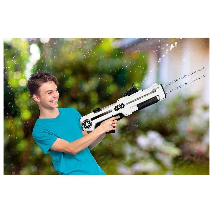 LEXIBOOK - Pistolet a eau électronique rechargeable Star Wars – Double jet Pro + LEXIBOOK - Pistolet a eau électronique rechargeable Star Wars – Double jet Pro +
