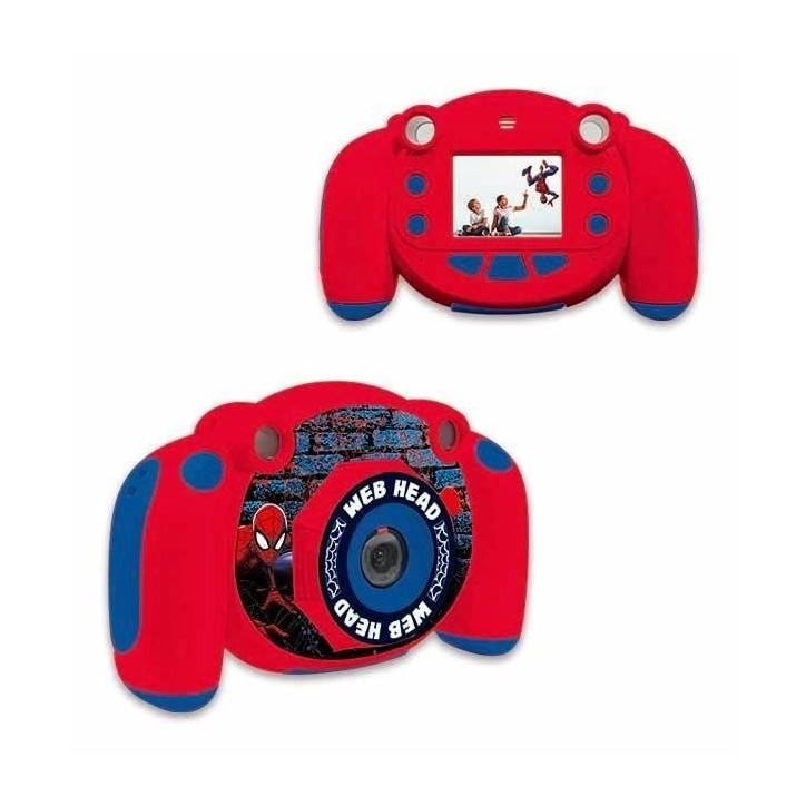 Appareil photo numérique enfant Spiderman - LEXIBOOK - Ecran LCD 2 pouces - Grand angle 100 degrés - Rouge Appareil photo numérique enfant Spiderman - LEXIBOOK - Ecran LCD 2 pouces - Grand angle 100 degrés - Rouge