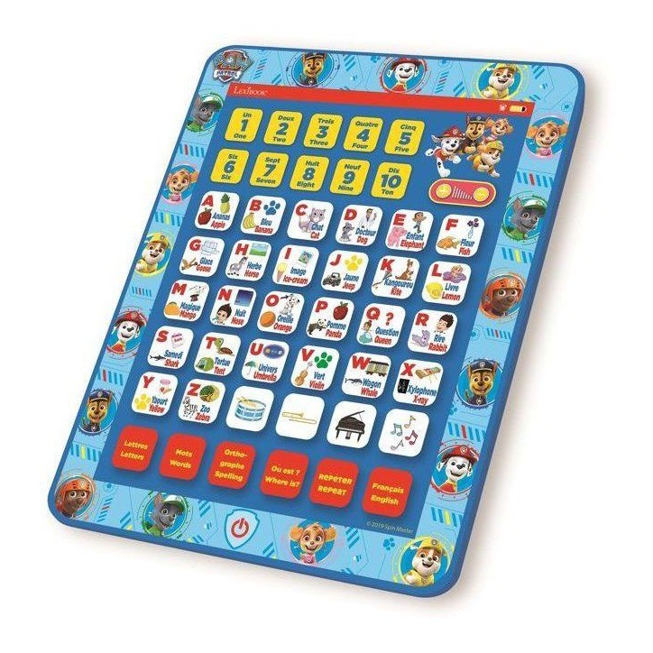 Tablette éducative bilingue Pat' Patrouille (EN/FR) Tablette éducative bilingue Pat' Patrouille (EN/FR)