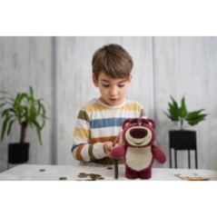Lexibook - Tirelire électronique - Lotso - Film Toy Story - Rose Roug