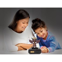 LEXIBOOK - Réveil veilleuse Dragon - Sons et mélodies, écran LCD r