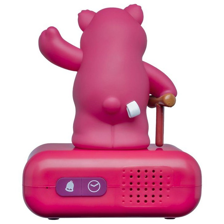 LEXIBOOK - Réveil veilleuse Lotso - Sons et mélodies, écran LCD rétro-éclairé et lumineux - Rouge, Blanc LEXIBOOK - Réveil veilleuse Lotso - Sons et mélodies, écran LCD rétro-éclairé et lumineux - Rouge, Blanc