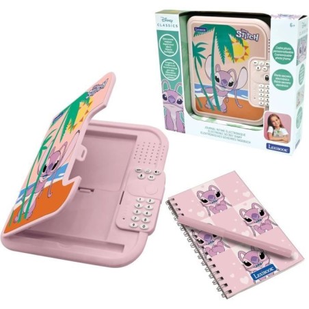 Lexibook - Journal intime électronique - Disney Angel - Stylo + carne