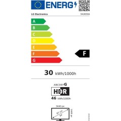 Ecran PC incurvé - LG - 34'' - WQHD - 100Hz - Dalle IPS - 5ms - Ajust