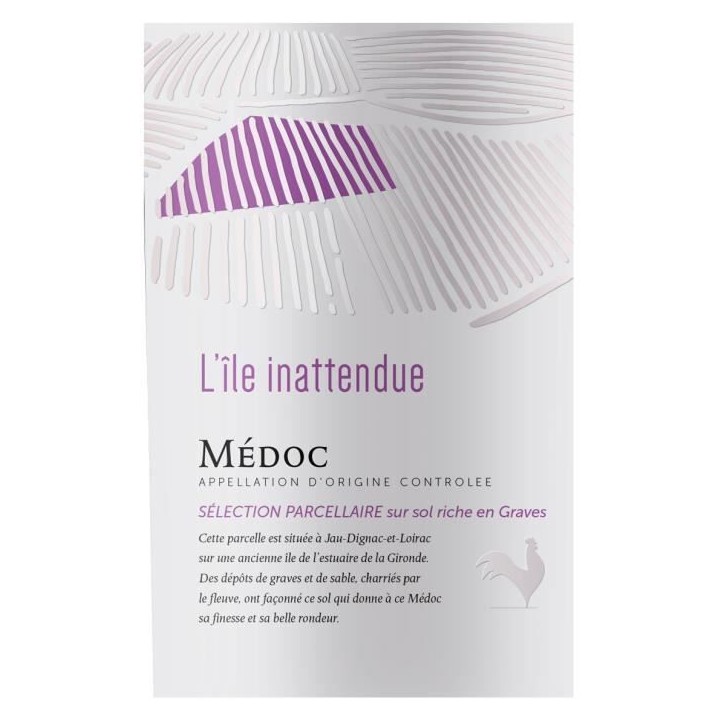 L'Ile Inattendue 2022 Médoc - Vin rouge de Bordeaux