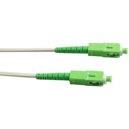 Câble fibre optique - LINEAIRE - FB122H - SC-APC / SC-APC - 10m - Pour Orange Livebox, SFR box fibre, Bouygues Télécom Bbox
