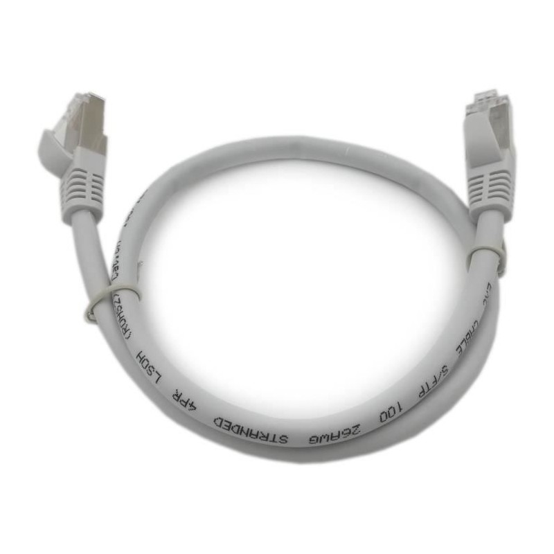 Câble RJ45 - LINEAIRE - PC6AA5 - Cat.6a - Blindé - S/FTP - LSZH - 0,