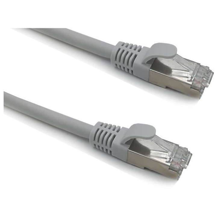 Câble RJ45 - LINEAIRE - PC6AA5 - Cat.6a - Blindé - S/FTP - LSZH - 0,5m Câble RJ45 - LINEAIRE - PC6AA5 - Cat.6a - Blindé - S/FTP - LSZH - 0,5m
