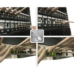 Câble RJ45 - LINEAIRE - PC6AA5 - Cat.6a - Blindé - S/FTP - LSZH - 0,
