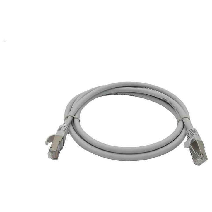 Câble RJ45 - LINEAIRE - PC6AD - Cat.6a - Blindé - S/FTP - LSZH - 2m