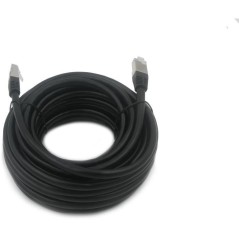Câble RJ45 - LINEAIRE - PCC6FNI - Cat.6 - Blindé - F/UTP - Noir - 15