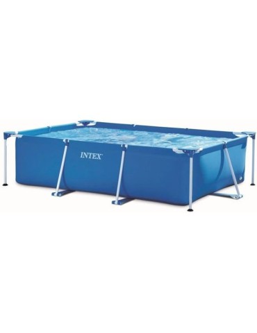 Intex - 28275FS - Kit piscine metal frame junior rectangulaire tubulaire 3,00 x 2,00 x 0,75m
