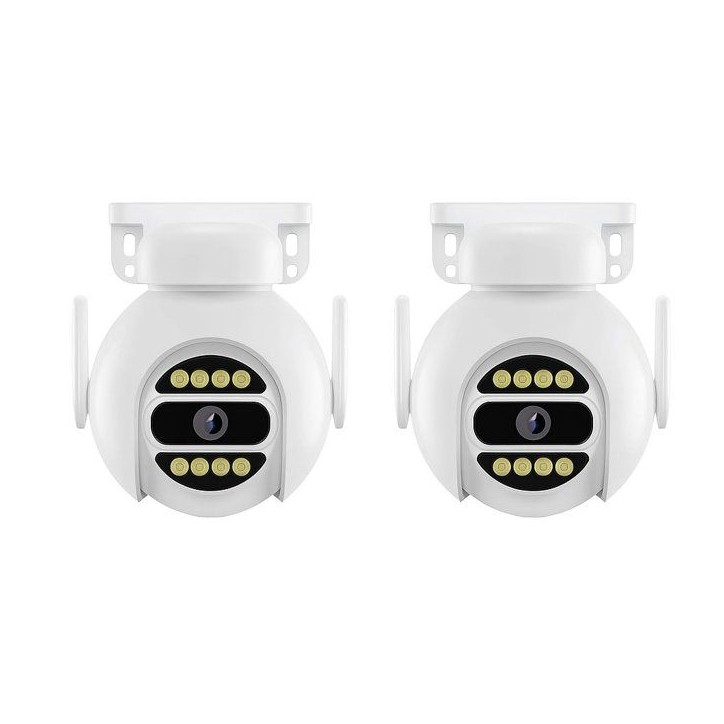 Kit 2 caméras motorisées - LINK2HOME - HD - Écran tactile 10,1'' - 3MP - Vision nocturne + IP66 Kit 2 caméras motorisées - LINK2HOME - HD - Écran tactile 10,1'' - 3MP - Vision nocturne + IP66