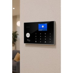 Kit alarme sans fil - LINK2HOME - Contrôle smartphone - Sirenes 90/10