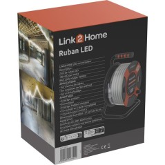 Enrouleur LED - LINK2HOME - 25 m - 1000 Lm - 10 W