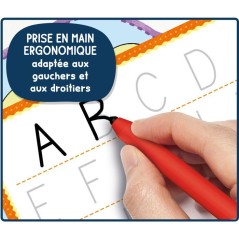MONTESSORI PEN Stylo Ergonomique + Fiches - Jeu Éducatif - LISCIANIGI