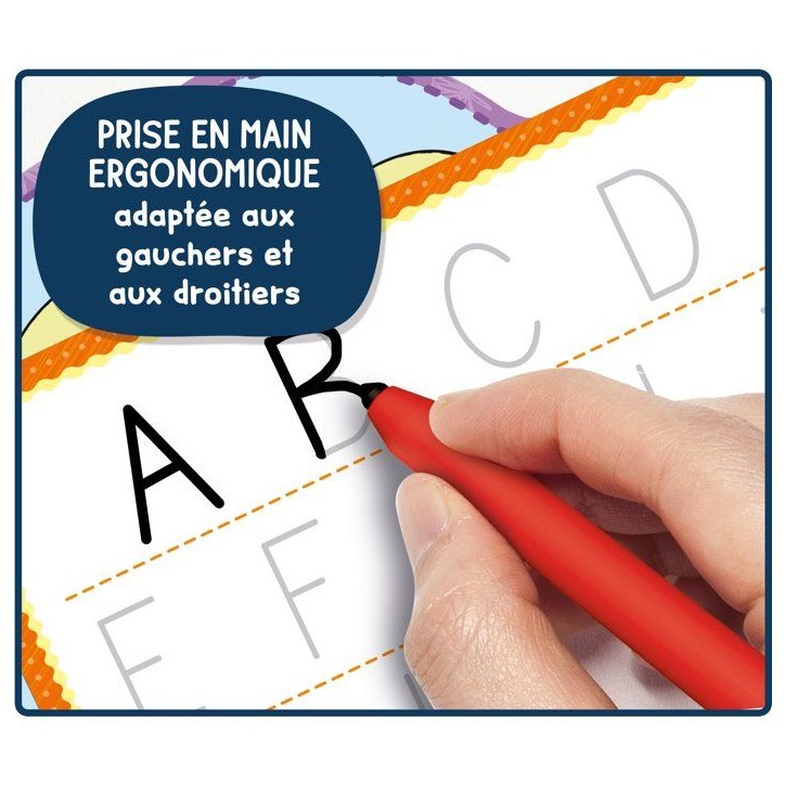 MONTESSORI PEN Stylo Ergonomique + Fiches - Jeu Éducatif - LISCIANIGIOCHI - Premiers Mots & Bonne Prise en Main - Des 3 ans MONTESSORI PEN Stylo Ergonomique + Fiches - Jeu Éducatif - LISCIANIGIOCHI - Premiers Mots & Bonne Prise en Main - Des 3 ans