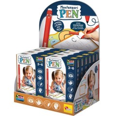 MONTESSORI PEN Stylo Ergonomique + Fiches - Jeu Éducatif - LISCIANIGI
