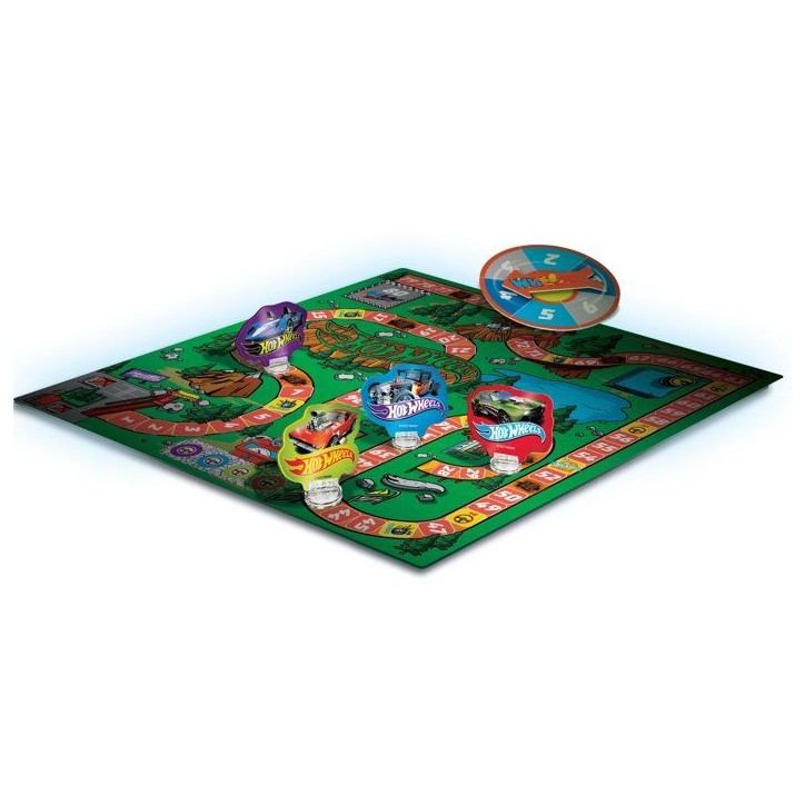 Jeu de l'oie de Vitesse - Jeu de Parcours - HOTWHEELS - LISCIANIGIOCHI - De 2 a 4 joueurs - Des 5 ans Jeu de l'oie de Vitesse - Jeu de Parcours - HOTWHEELS - LISCIANIGIOCHI - De 2 a 4 joueurs - Des 5 ans